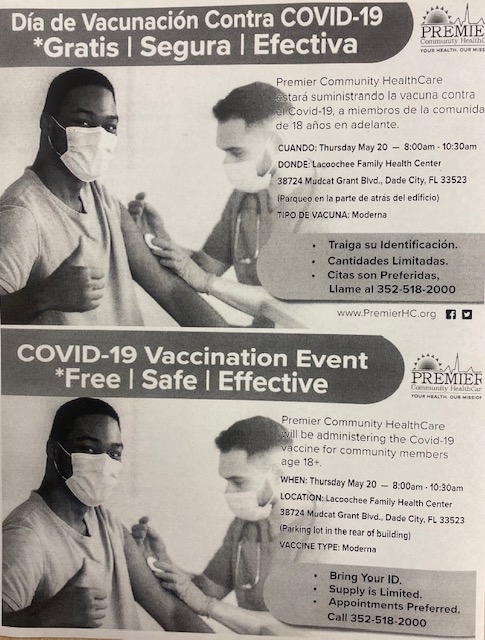 Covid-19 Vaccination Event